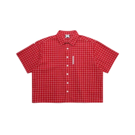 Mertra Plaid Shirts (Red)